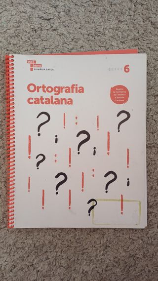 Ortografia catalana 6 Primària Baula
