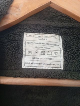 Chaqueta Militar Talla S Camuflaje