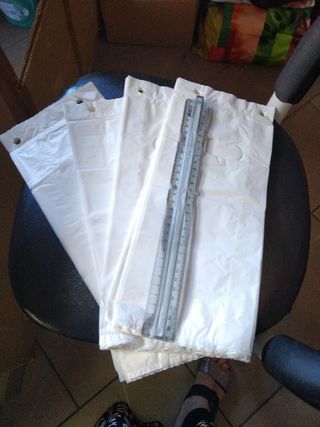 Sacchetti di plastica bianchi 35 PZ a pacco