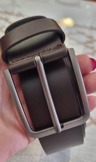 Cinturón de cuero genuino hombre