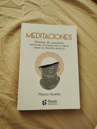 Libro Meditaciones de Marco Aurelio Edición Plutón
