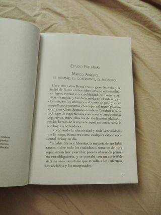 Libro Meditaciones de Marco Aurelio Edición Plutón