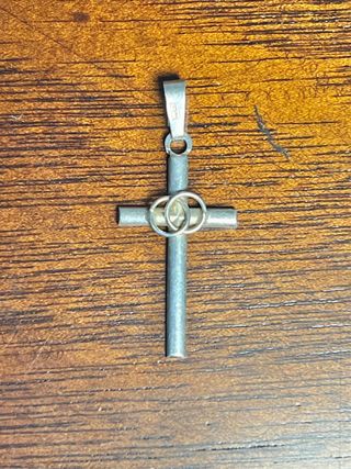 Colgante Cruz Plata 925