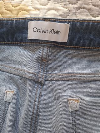 Pantalón vaquero Calvin Klein azul