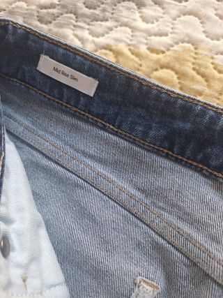 Pantalón vaquero Calvin Klein azul