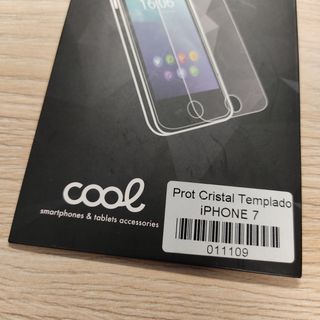 Protector Cristal Templado iPhone 7 Cool