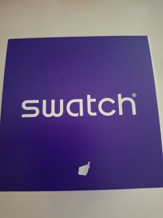 Nuovo orologio trasparente Swatch con garanzia