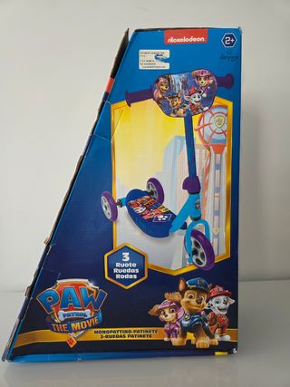 Patinete Patrulla Canina 3 Ruedas Nuevo