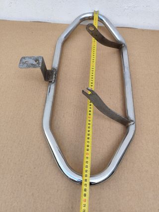 Protector frontal custom cromado