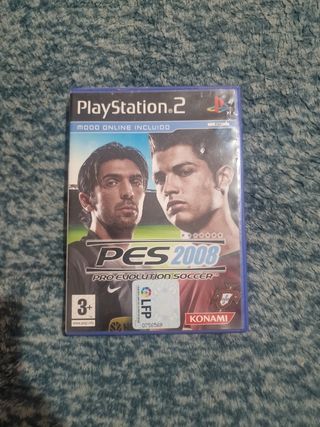 PlayStation 2 PES 2008 Pro Evolution Soccer