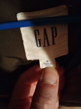 Parka GAP verde caza con capucha