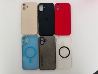 Confezione da 6 custodie per iPhone 16 Plus