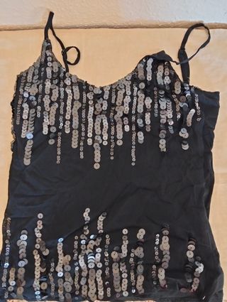 Camiseta Pedro del Hierro con lentejuelas