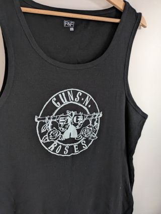 Camiseta sin mangas Guns N' Roses Rock Motero