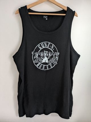 Camiseta sin mangas Guns N' Roses Rock Motero