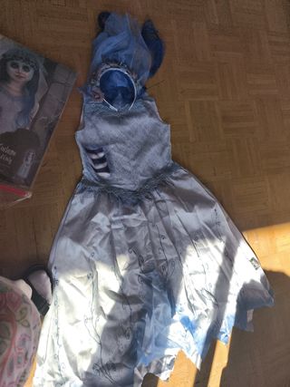 Disfraz Novia Cadáver Talla 128