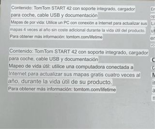 GPS TomTom Start 42