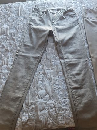 Lote pantalón y malla beige T42