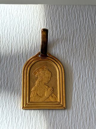 Medalla oro 18k 