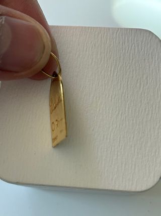 Medalla oro 18k 