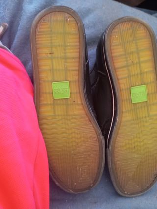 Zapatillas BOSS Hombre Negras y Verdes