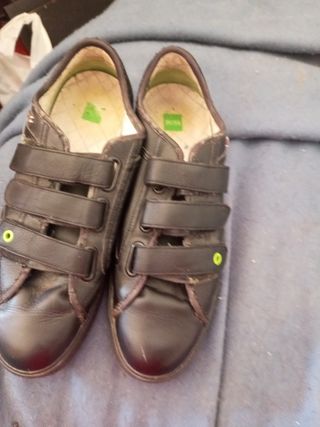 Zapatillas BOSS Hombre Negras y Verdes