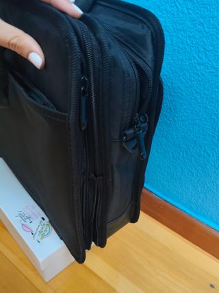 Maletín para portátil negro