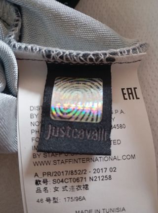 Abito Just Cavalli