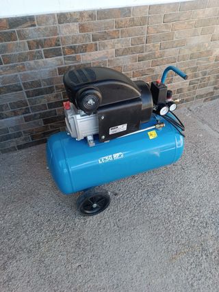 Compresor de aire 50 Lt HP 8 bares