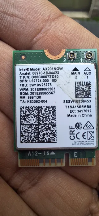 Tarjeta WiFi para ordenador de uno y dos pines