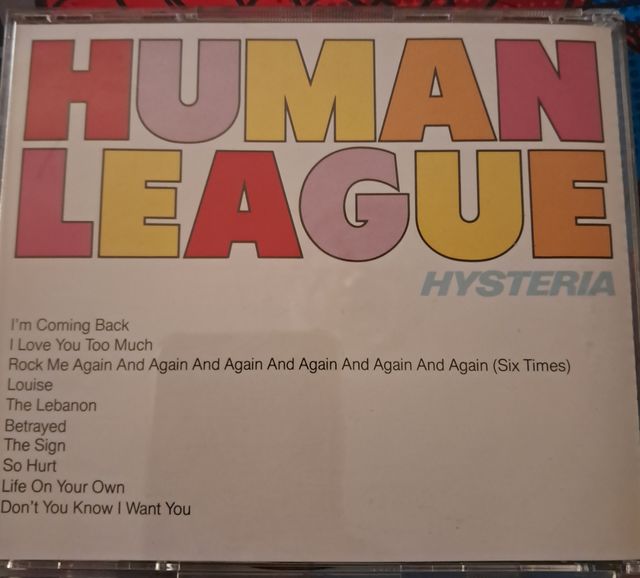 CD The Human League Hysteria