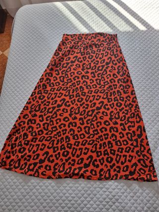Falda larga JDY estampado animal print
