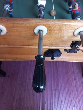 Futbolín 1,37x0,78m Muy Cuidado. Cuanto me das??