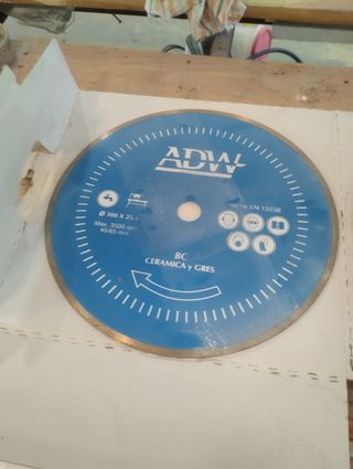 Disco Diamante ADW 300mm Cerámica y Gres