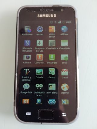 Samsung Galaxy S Plus GT-I9001 Negro