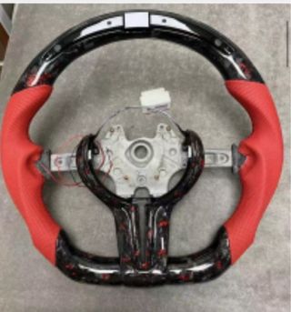 Volante BMW Carbono Rojo