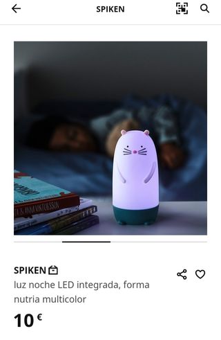 Lámpara Noche Infantil Ikea