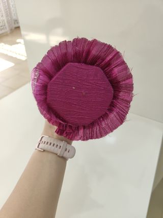 Portagioie per abiti rosa/argento