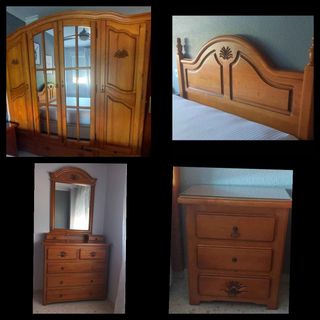 Dormitorio Matrimonio Provenzal Madera