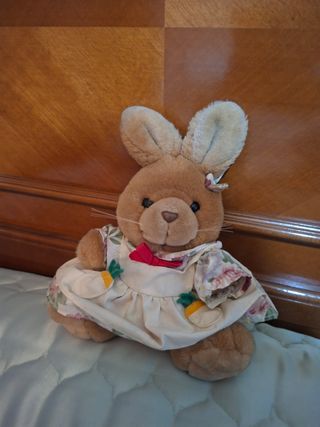 Lote de 4 peluches de conejos