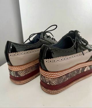 Zapatos Jeffrey Campbell Negros y Marrones