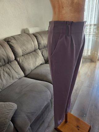 Pantalón de traje lila