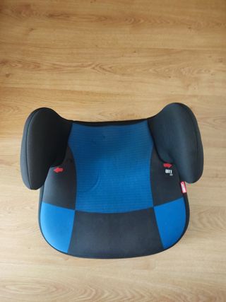 Alzador coche niño azul y negro