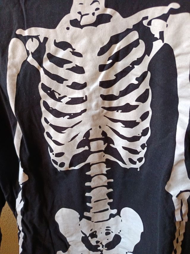 Camiseta esqueleto Hawollen
