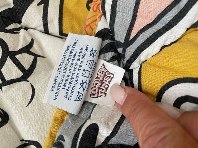 Piumone singolo Caleffi Looney Tunes Bugs Bunny