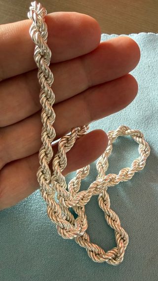 Collar Salomónico Plata 925