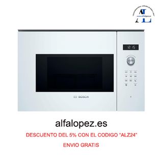 Microondas Bosch Integrable 60cm 800W BFL524MW