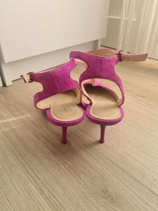 Zapatos de tacón Zara bugambilla