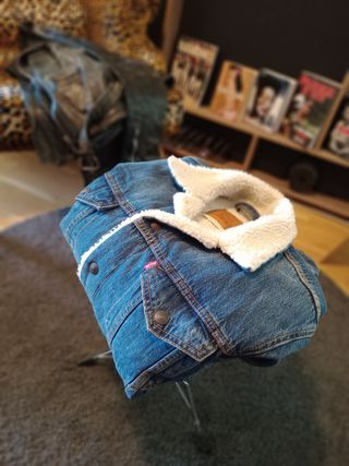 Chaqueta Levi's azul forrada