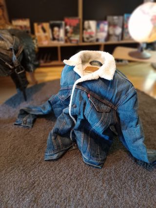Chaqueta Levi's azul forrada